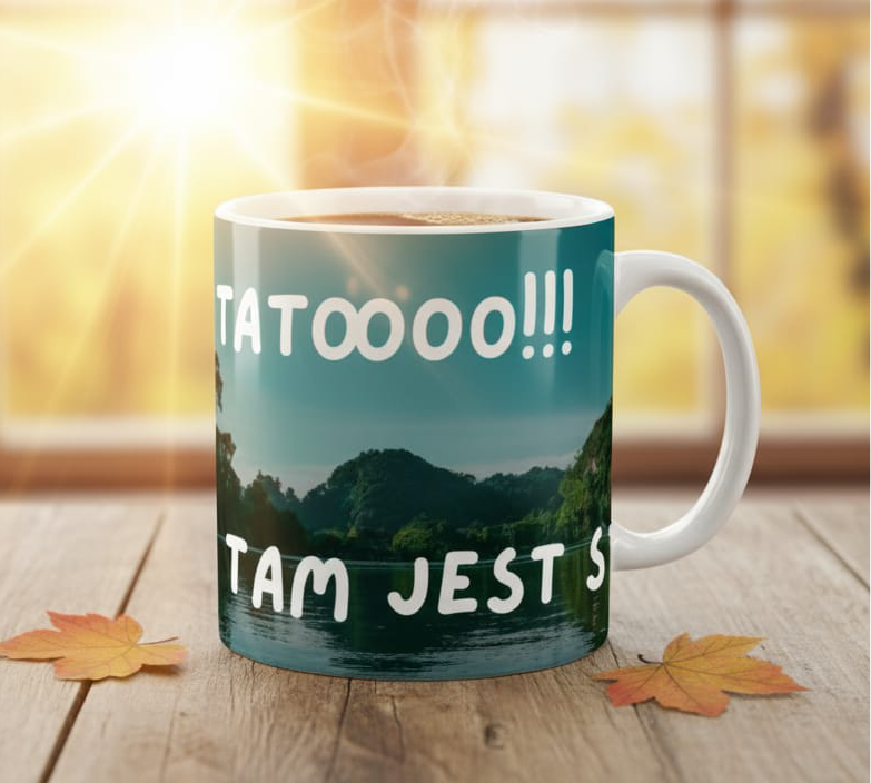 Kubek TATO TAM JEST STAW!