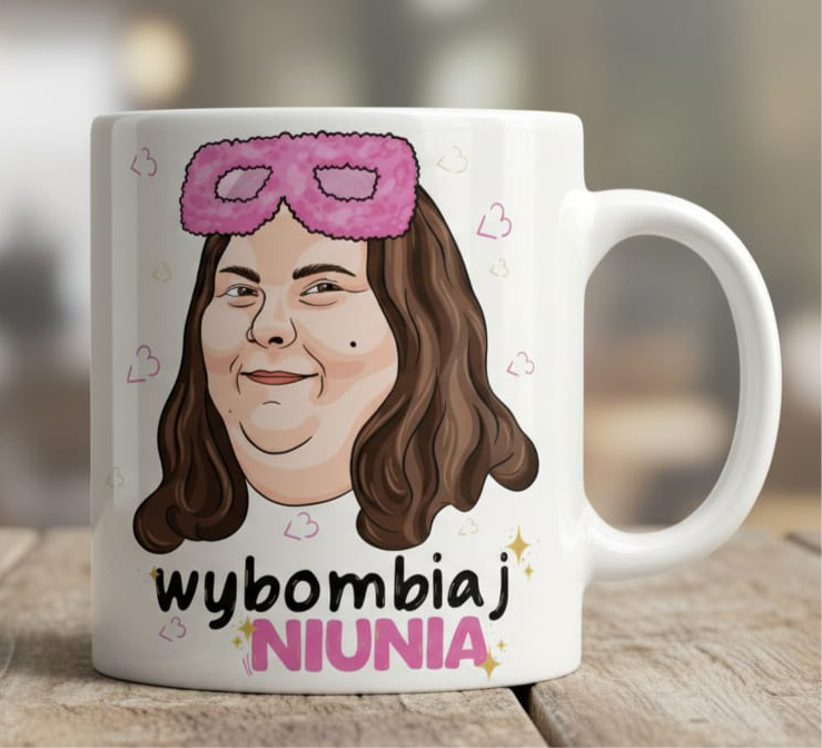 Kubek CESARZOWA INTERNETU Niunia