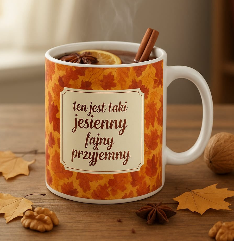 Kubek JESIENNY FAJNY PRZYJEMNY