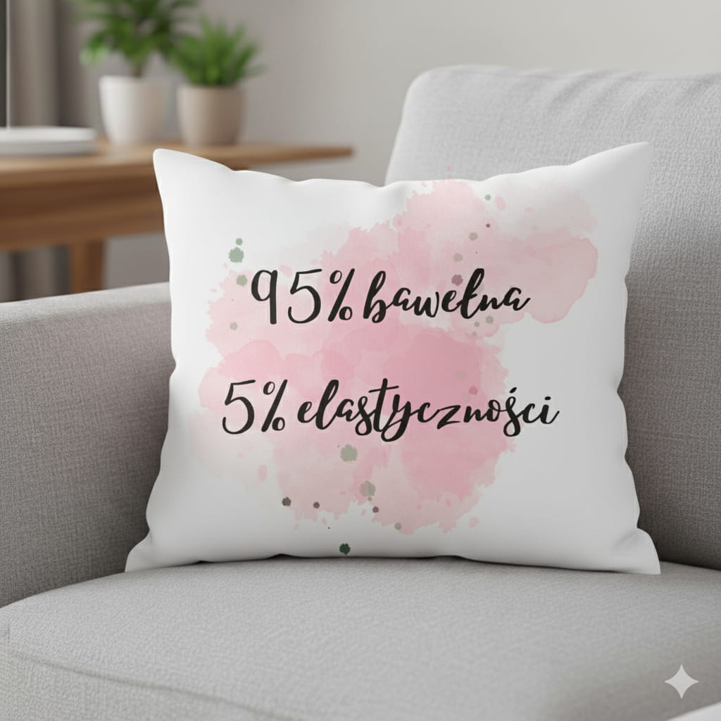 Pewna poduszka z 5% elastyczności